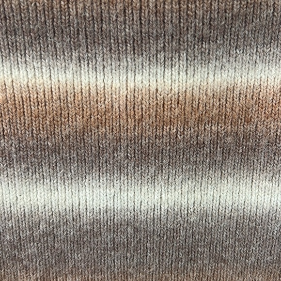 Miou Muse striped neutral ombre wool blend sweater tank dress size medium - Picture 6 of 11